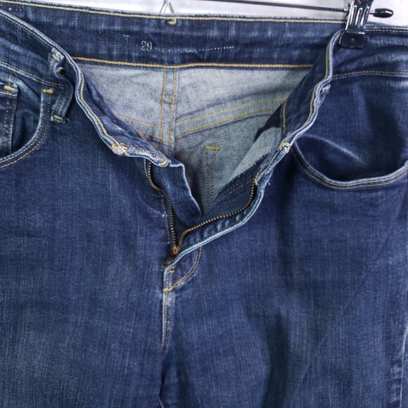 Levi's Women's 29 W 30 Ins Skinny Leg Mid Rise Stretch Denim Jeans Medium Wash - Picture 5 of 10